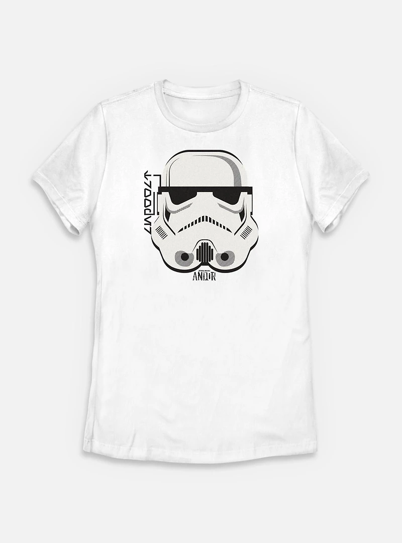 Star Wars: Andor Helmet Stormtrooper Womens T-Shirt