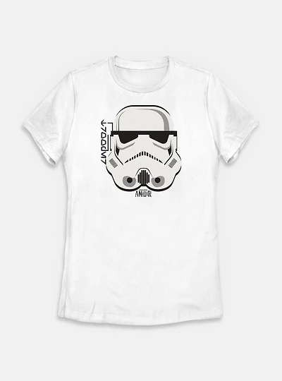Star Wars: Andor Helmet Stormtrooper Womens T-Shirt
