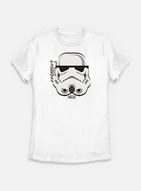 Star Wars: Andor Helmet Stormtrooper Womens T-Shirt