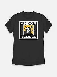 Star Wars: Andor Rebels Box Womens T-Shirt