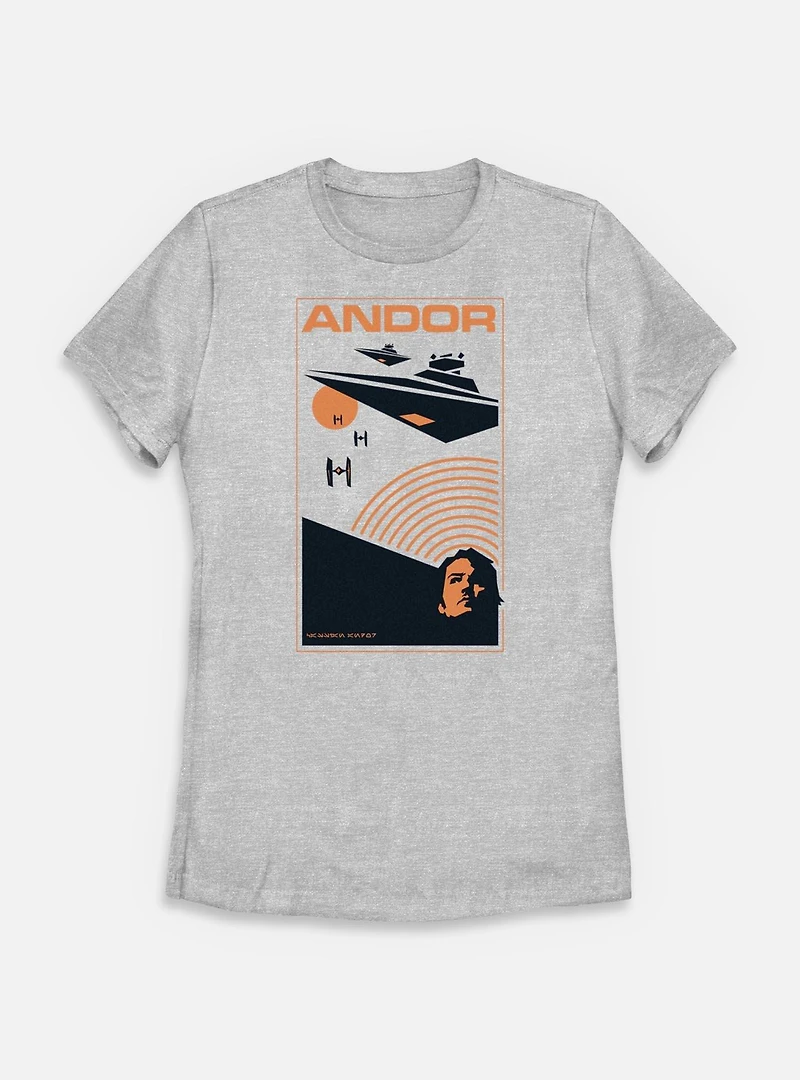 Star Wars: Andor Space Poster Womens T-Shirt