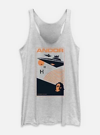 Star Wars: Andor Space Poster Womens Tank Top