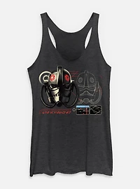 Star Wars: Andor Helmet Schematics Womens Tank Top
