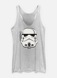 Star Wars: Andor Helmet Stormtrooper Womens Tank Top