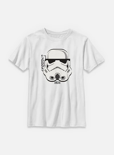 Star Wars: Andor Helmet Stormtrooper Youth T-Shirt