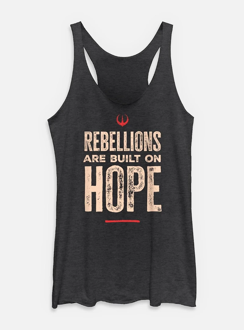 Star Wars: Andor Rebellions Are Built On Hope Womens Tank Top