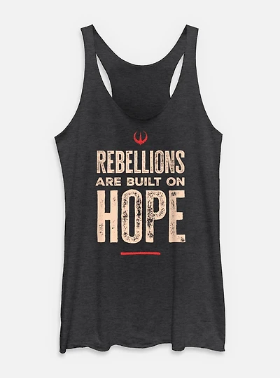Star Wars: Andor Rebellions Are Built On Hope Womens Tank Top