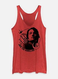Star Wars: Andor Join The Rebelion Stamp Womens Tank Top