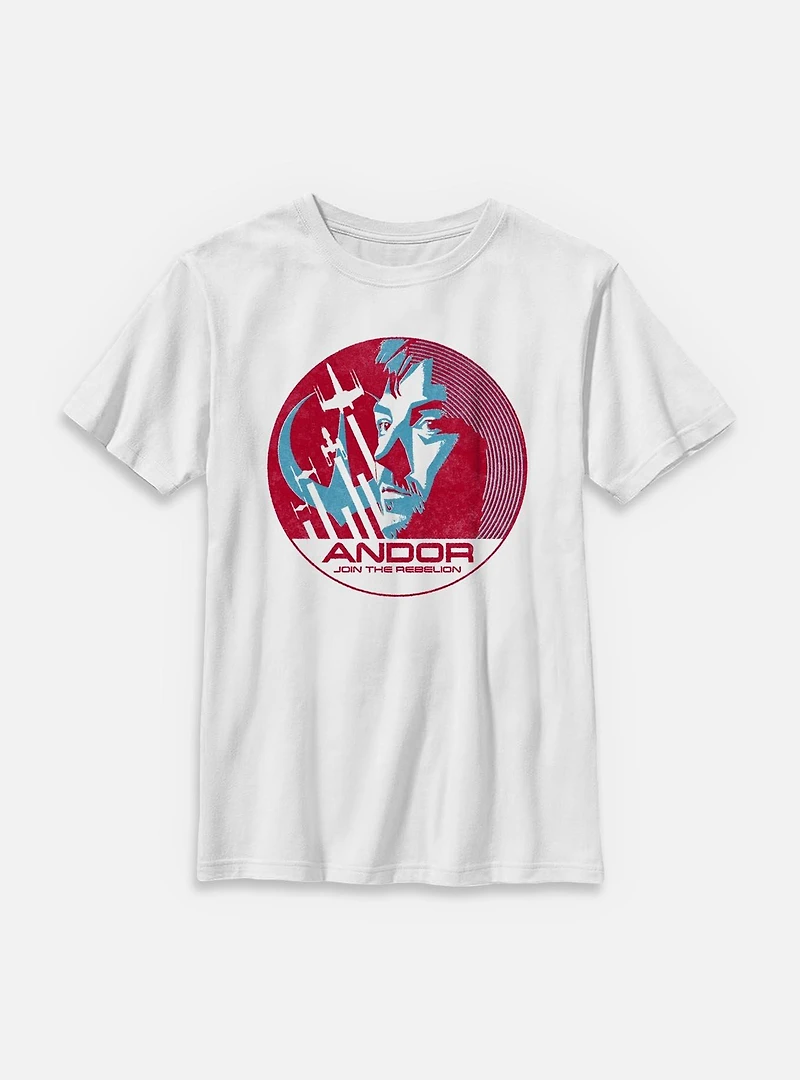 Star Wars: Andor Join The Rebelion Icon Youth T-Shirt