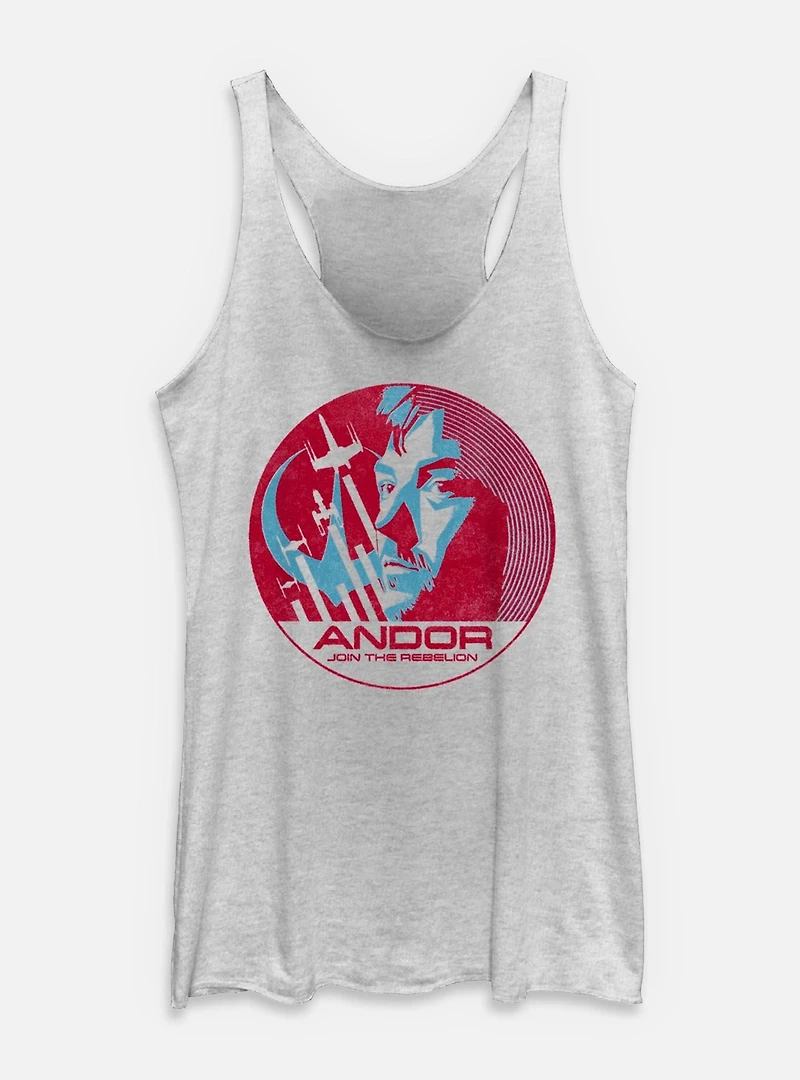 Star Wars: Andor Join The Rebelion Icon Womens Tank Top