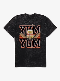 Gremlins Yum Popcorn Mineral Wash T-Shirt