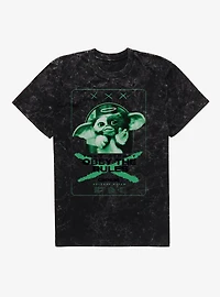 Gremlins They Didn't Obey The Rules Movie Poster Mineral Wash T-Shirt