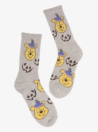 Disney Winnie the Pooh Halloween Allover Print Crew Socks — BoxLunch Exclusive