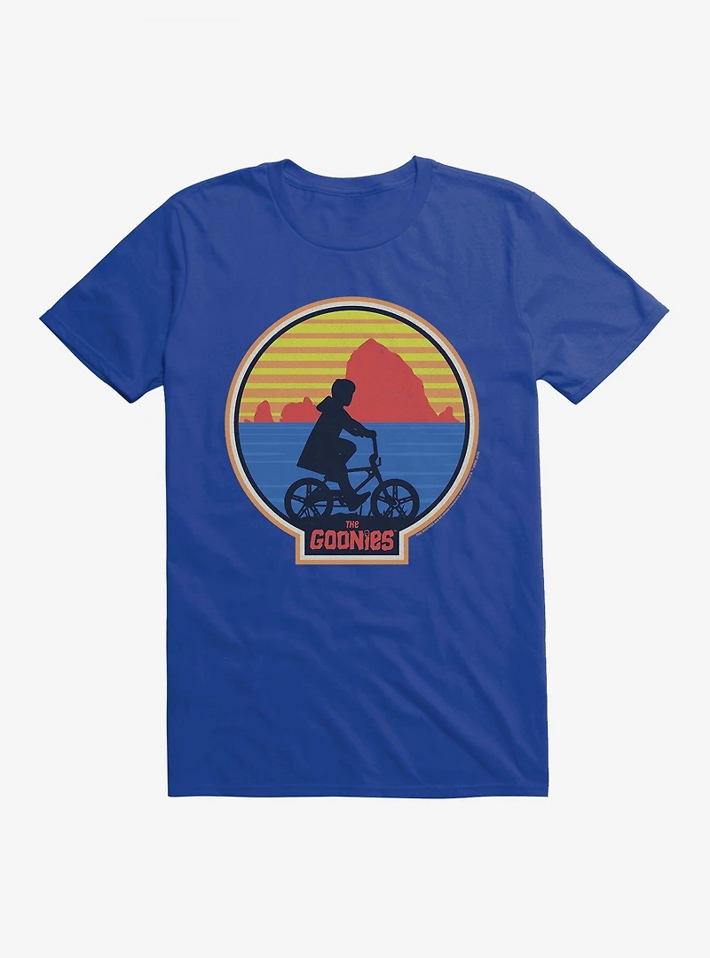 The Goonies Mikey Silhouette Sunset T-Shirt