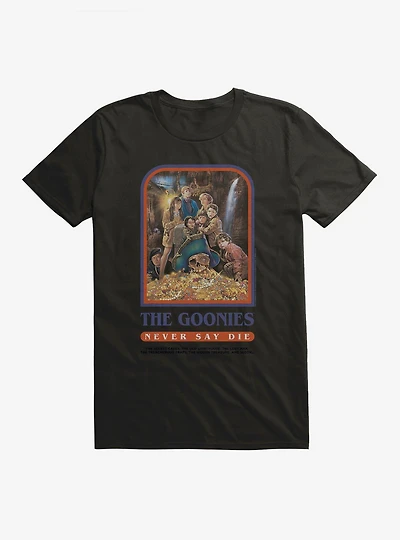 The Goonies Never Say Die Movie Poster T-Shirt