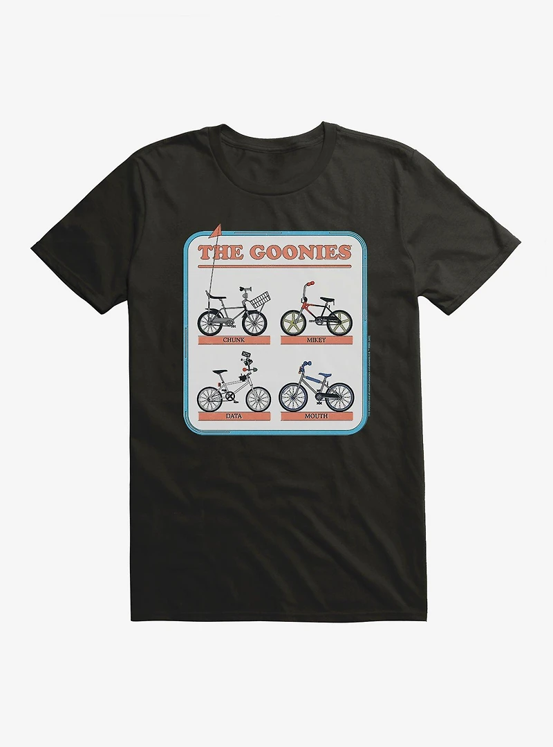 The Goonies Character Bicycles T-Shirt