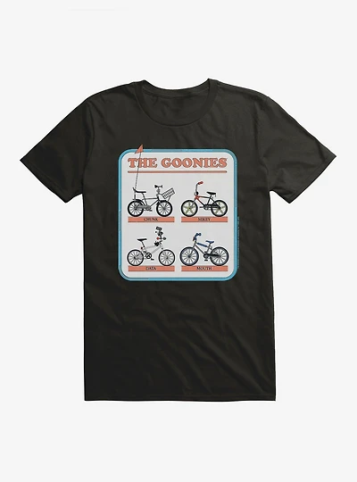 The Goonies Character Bicycles T-Shirt