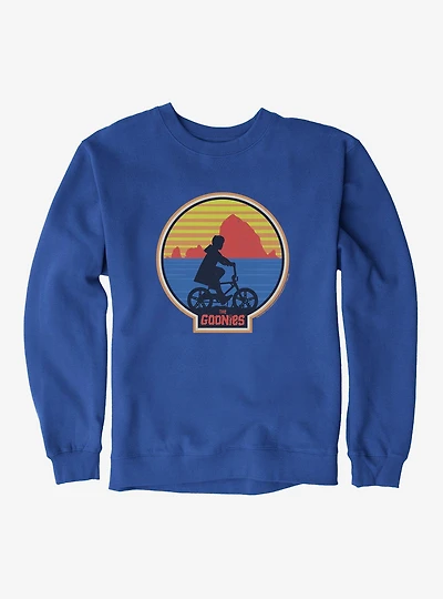 The Goonies Mikey Silhouette Sunset Sweatshirt