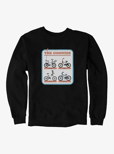 The Goonies Character Bicycles Sweatshirt