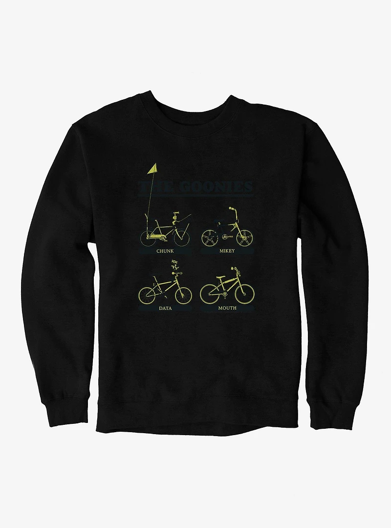 The Goonies Neon Bicycles Sweatshirt