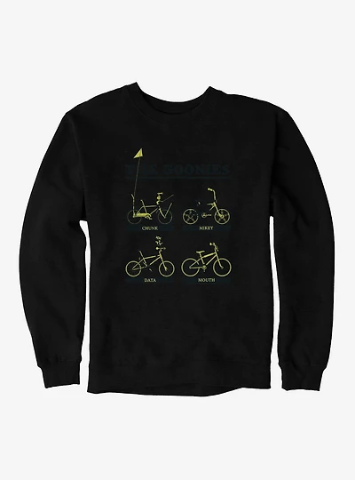 The Goonies Neon Bicycles Sweatshirt