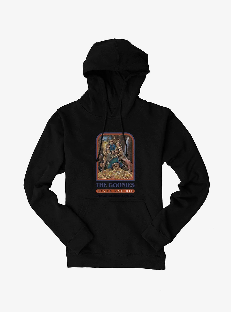 The Goonies Never Say Die Movie Poster Hoodie