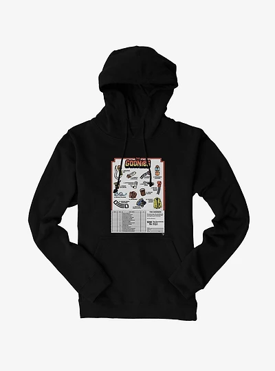 The Goonies Accessories Mail Away Order Form Hoodie