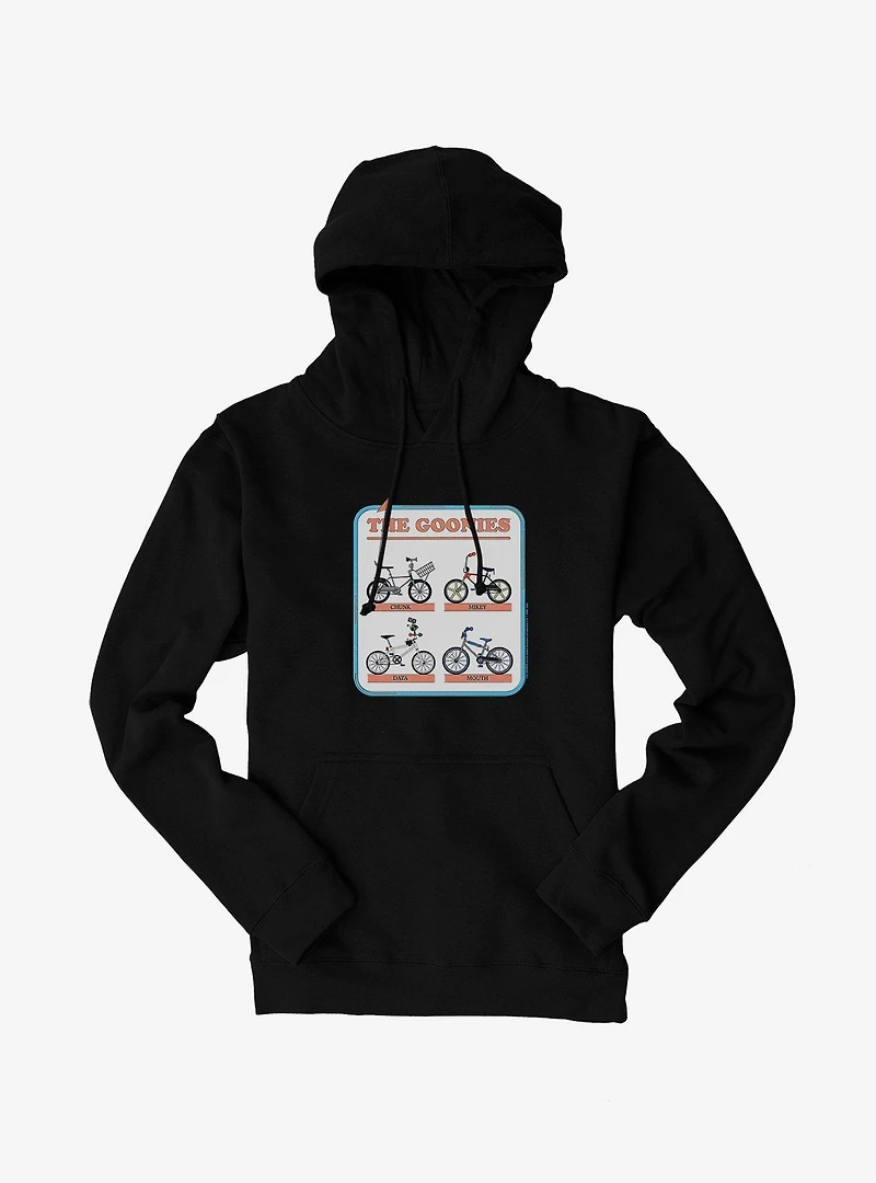 The Goonies Character Bicycles Hoodie