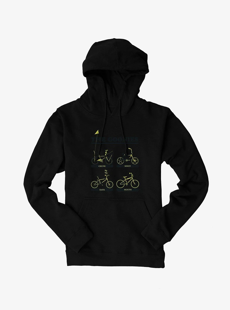 The Goonies Neon Bicycles Hoodie