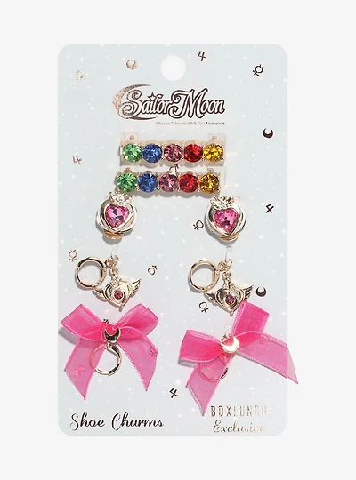 Sailor Moon Rhinestone Shoe Charms - BoxLunch Exclusive