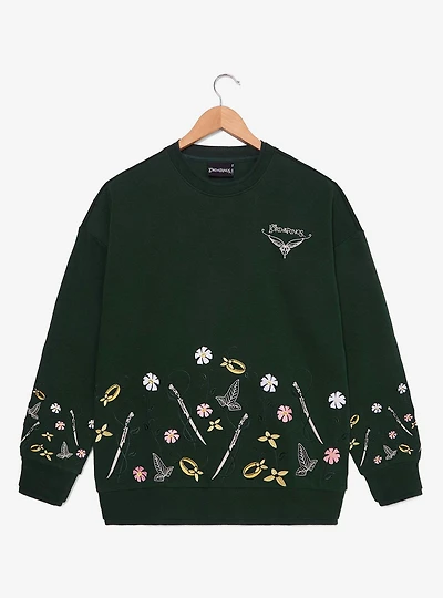 the Lord of Rings Embroidered Crewneck — BoxLunch Exclusive