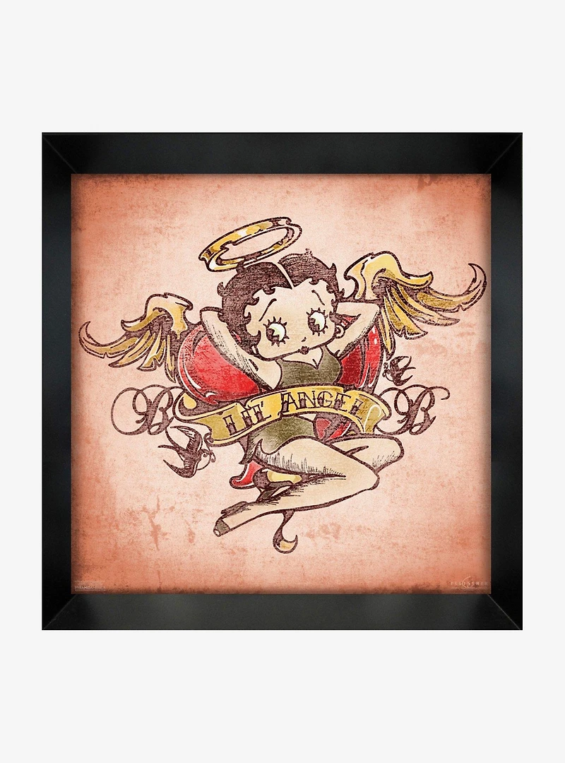 Betty Boop Lil Angel Framed Wall Art