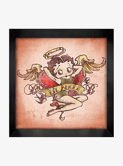 Betty Boop Lil Angel Framed Wall Art