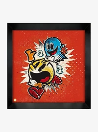 Pac-Man Chased Framed Wall Art