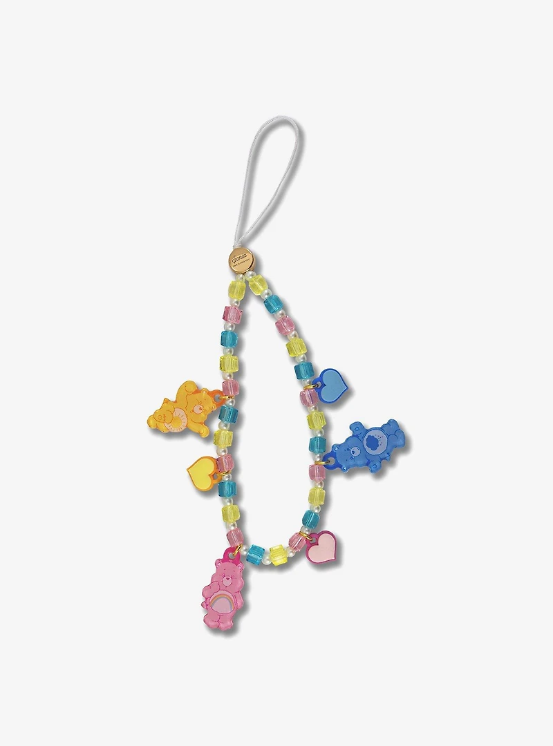 Care Bears x Sonix Pastel Beaded Phone Charm