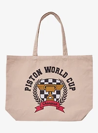 Disney Pixar Cars Piston World Cup Canvas Tote Bag — BoxLunch Exclusive