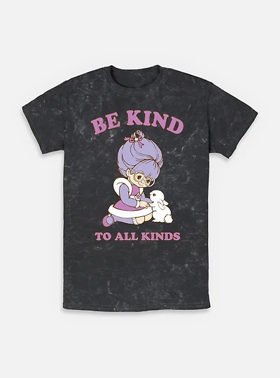 Rainbow Brite Kind To All Mineral Wash T-Shirt