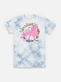 Rainbow Brite Country Pink Sunriser Tie-Dye T-Shirt