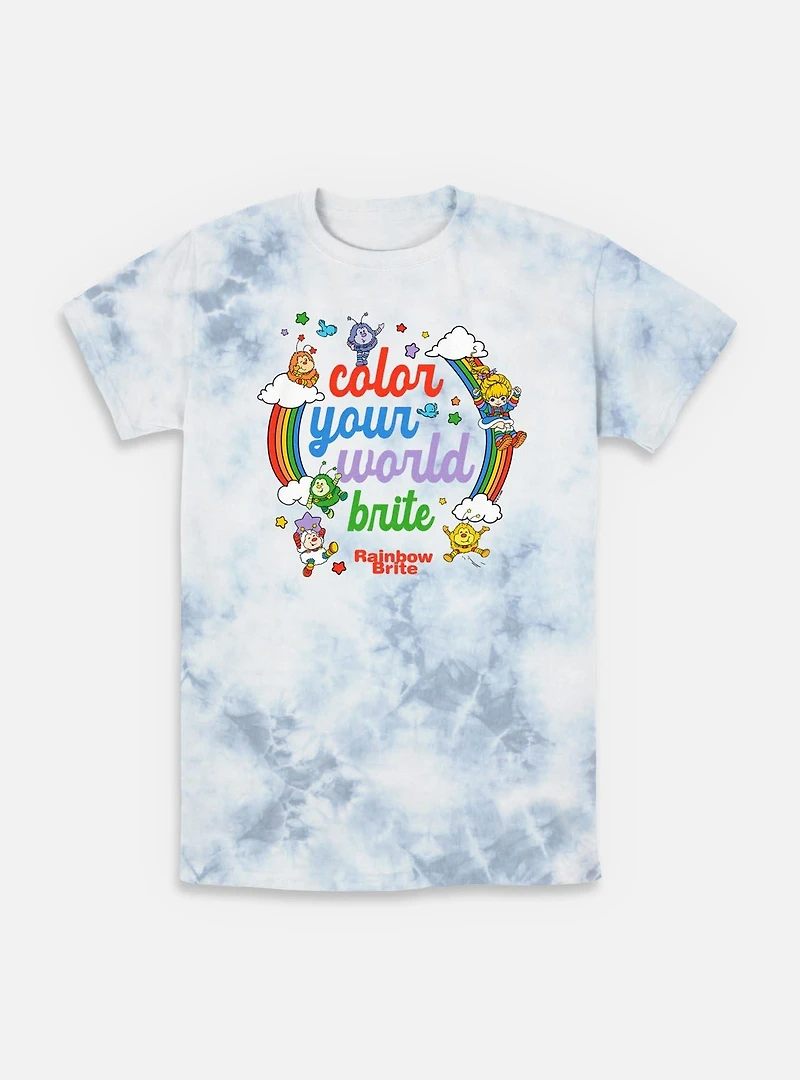 Rainbow Brite Color Your World Tie-Dye T-Shirt