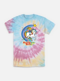 Rainbow Brite Horse Tie-Dye T-Shirt
