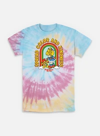 Rainbow Brite Spread Color And Kindness Tie-Dye T-Shirt