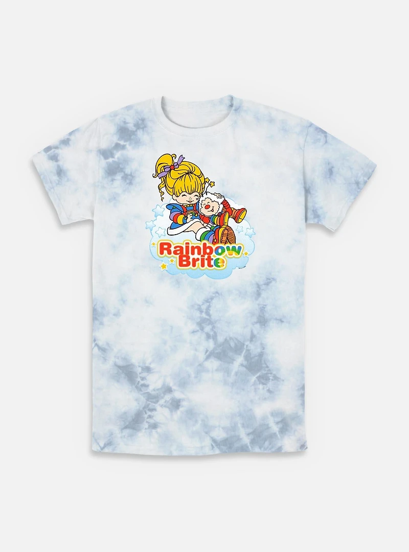 Rainbow Brite Cloud Tie-Dye T-Shirt