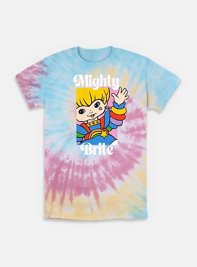 Rainbow Brite Mighty Tie-Dye T-Shirt