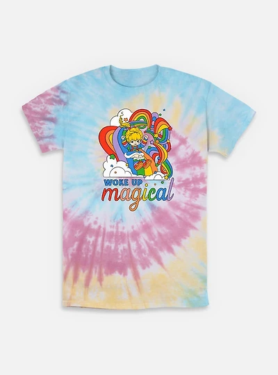 Rainbow Brite Woke Up Magical Tie-Dye T-Shirt