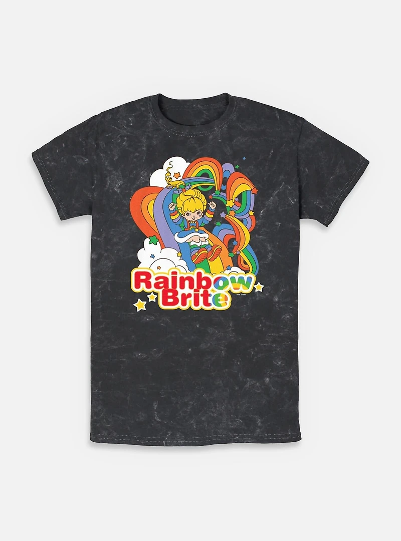 Rainbow Brite Tangle Mineral Wash T-Shirt