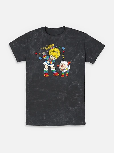 Rainbow Brite And Twink Mineral Wash T-Shirt