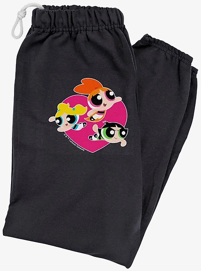 The Powerpuff Girls Heart Sweatpants