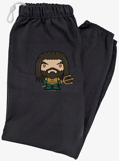 DC Comics Aquaman Movie Cute Chibi Character Sweatpants