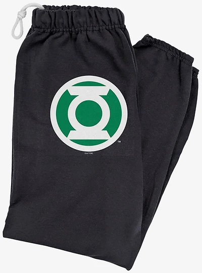 Green Lantern Core White Logo Sweatpants
