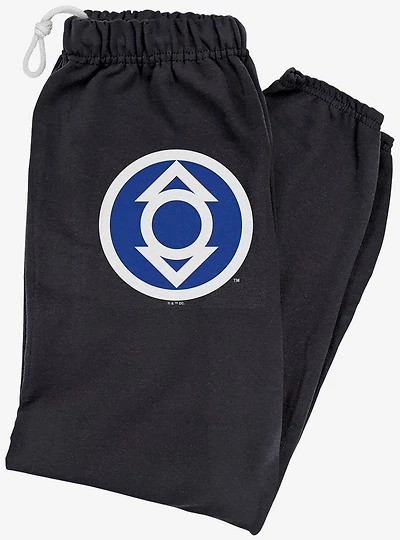 Green Lantern Core Blackest Night Indigo Sweatpants
